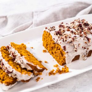 Carrot With Frosting Banana Bread
