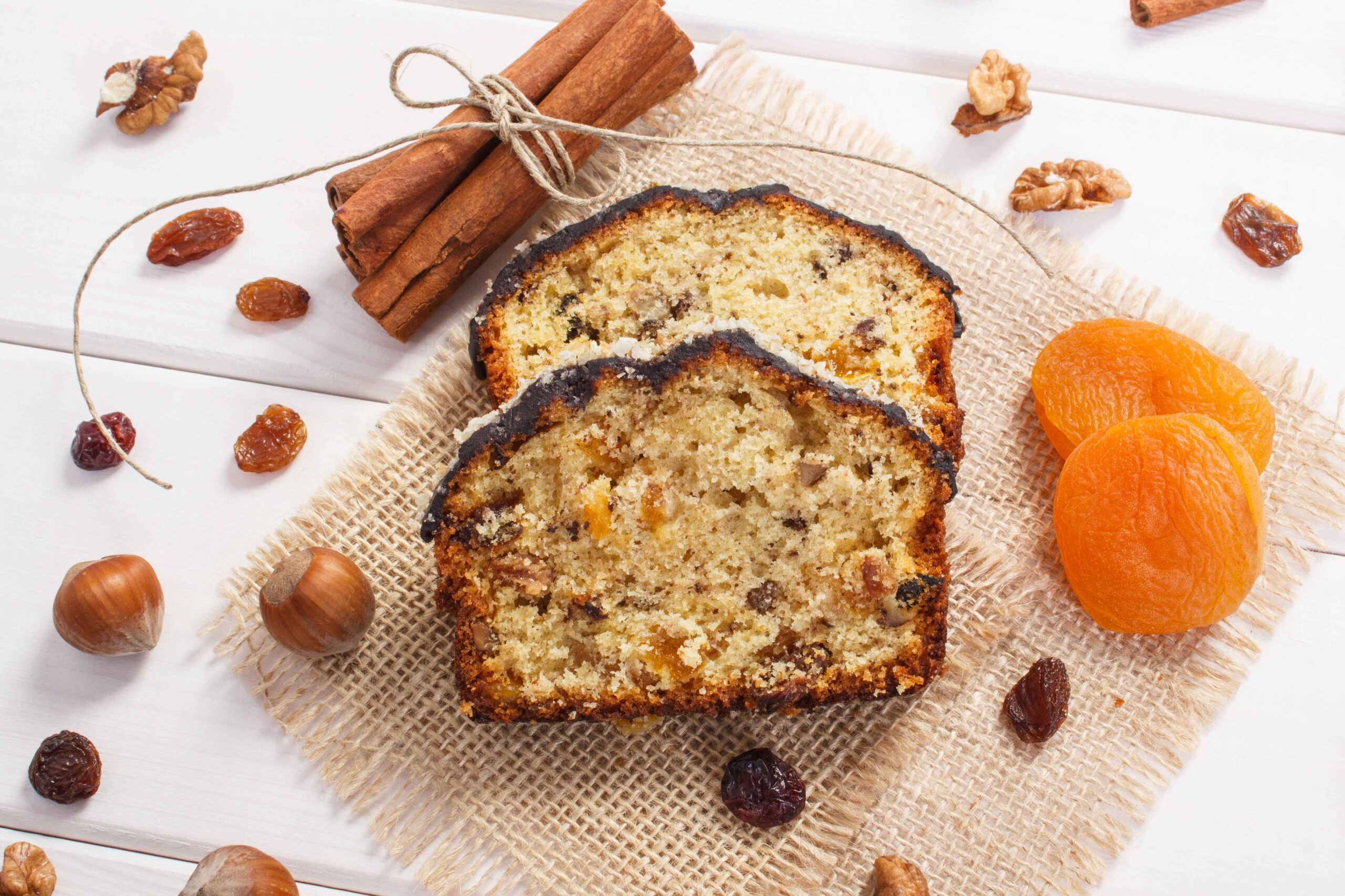 Walnut & Mixed Fruit Banana Bread
